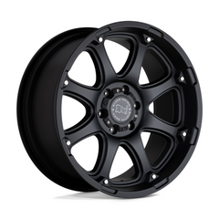 Black Rhino Hard Alloys BR Glamis 20x9 Matte Black Wheel with 6x139.7 Bolt Pattern and +12 Offset