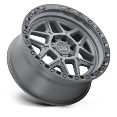 Black Rhino Hard Alloys BRKLS 17X9 5X4.5 BTL-GRY-BLKLP -18MM Wheels