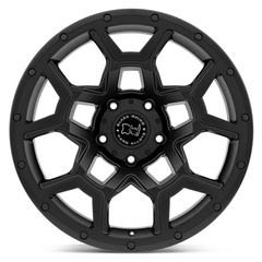 BRVRL 18X8 5X5.0 M-BLK 30MM