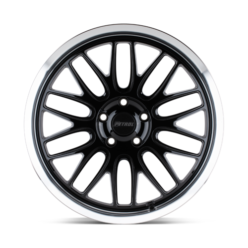 PE P4C 20X8.5 5X112 66 G-BLK MACH +40
