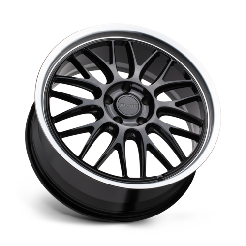 PE P4C 20X8.5 5X112 66 G-BLK MACH +40