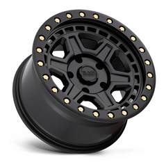 Black Rhino Hard Alloys BRREN 17X9 5X5.0 M-BLK-BLTS -18MM Wheels