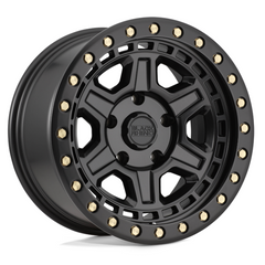 Black Rhino Hard Alloys BRREN 17X9 5X5.0 M-BLK-BLTS -18MM Wheels