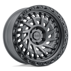 BRSHD 17X9 5X5.0 M-GNMTL-BLK-LP -18MM