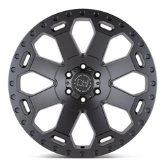 BRWAR 17X9 5X5.0 M-GNMTL -12MM