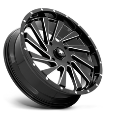 BLADE UTV 22X7 4X137 112 G-BLK-MILL +0