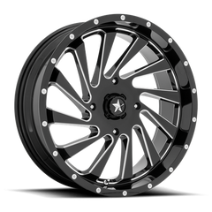 BLADE UTV 20X7 4X156 115 G-BLK-MILL +0