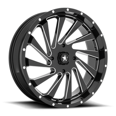 BLADE UTV 22X7 4X137 112 G-BLK-MILL +0