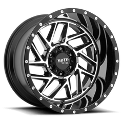 Moto Metal MO985 Breakout 20x12 Gloss Black Machined Wheel, -44mm Offset
