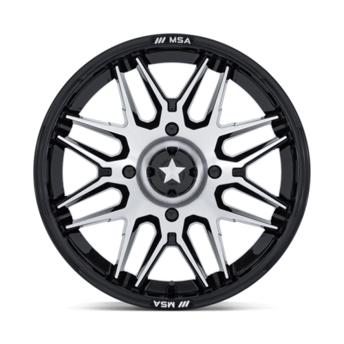 RADAR UTV 16X7 4X156 115 +10 G-BLK-MCH