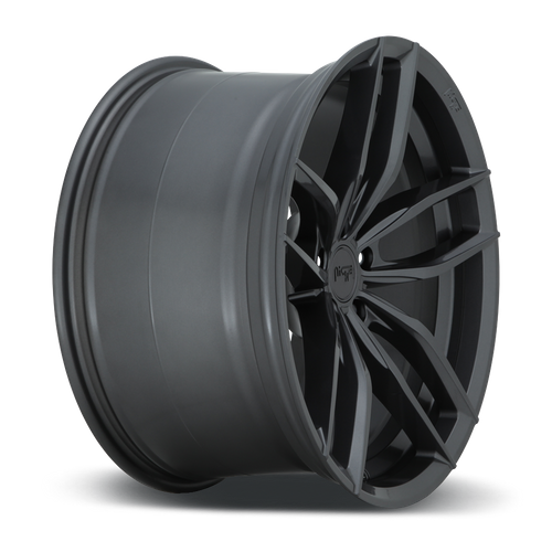 Matte Anthracite VOSSO M204 Wheel, 19-Inch, 5X4.5 Bolt Pattern