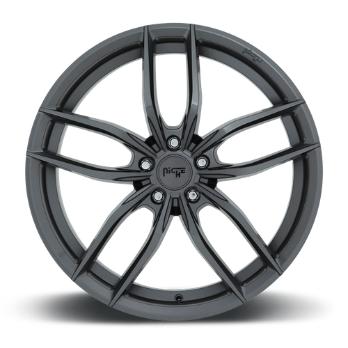 Matte Anthracite VOSSO M204 Wheel, 19-Inch, 5X4.5 Bolt Pattern
