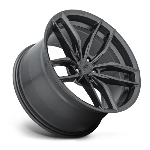 Matte Anthracite VOSSO M204 Wheel, 19-Inch, 5X4.5 Bolt Pattern