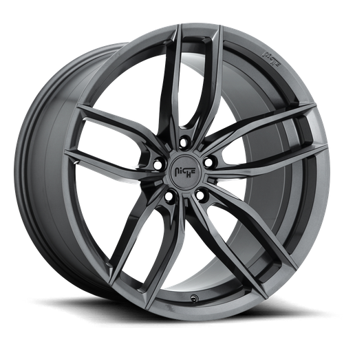Matte Anthracite VOSSO M204 Wheel, 19-Inch, 5X4.5 Bolt Pattern