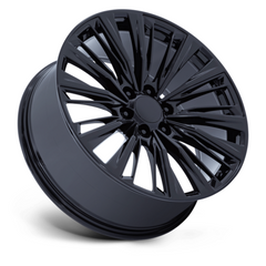24-Inch Gloss Black Performance Replicas PR226 Wheel, 6x5.5 Bolt Pattern, +31 Offset