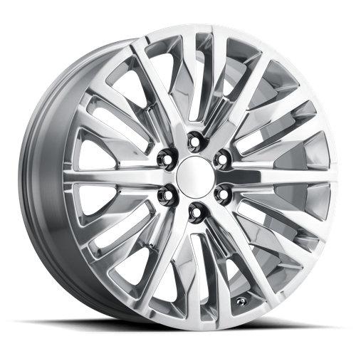 Performance Replicas PR198P 22-Inch Polished Wheel, 6x5.5 Bolt Pattern, 28mm Offset