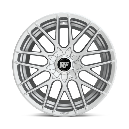 Rotiform R140 RSE Gloss Silver Wheel, 19-Inch, 5x112/5x114.3, 35mm Offset