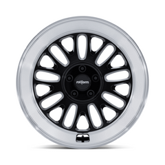 Rotiform RC214 SCP Gloss Black Diamond Cut Lip Wheel, 5x100 Fitment