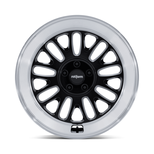 Rotiform RC214 SCP Gloss Black Diamond Cut Lip Wheel, 19 x 9.5, 5x120, +22
