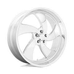22-Inch US Mag 1PC U132 DESPERADO Chrome Wheel, 5x5.0 Bolt Pattern