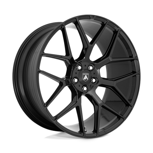 Asanti Black ABL-27 Dynasty 22x10.5 Inch Gloss Black Wheels with 35mm Offset