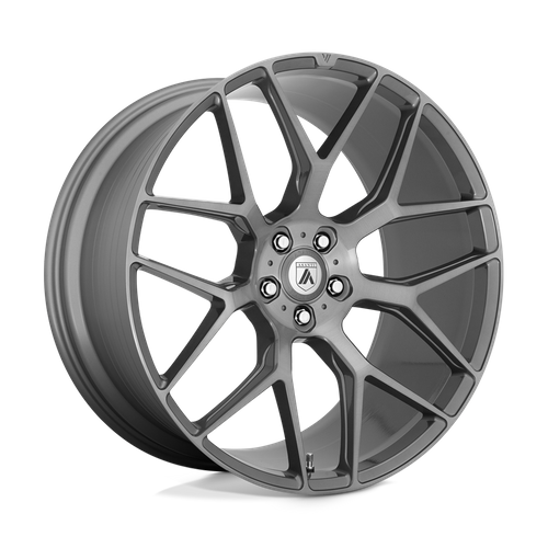 Asanti Black ABL-27 Dynasty 20x9 Inch Wheels with Titanium Brushed Finish and 5x120 Bolt Pattern