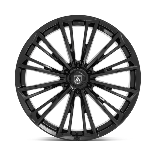 Asanti Black ABL30 CORONA 22-Inch Gloss Black Wheel with 9.5-Inch Width and 6x120 Bolt Pattern