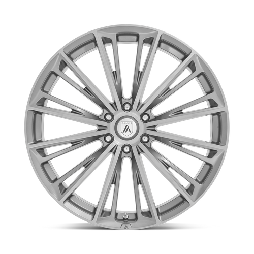 Asanti Black ABL30 CORONA 20x9 Inch Titanium Brushed Wheel with 5x114.3 Bolt Pattern and +35 Offset