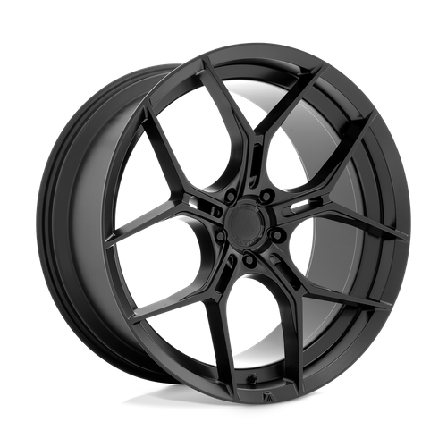 Asanti Black ABL-37 Monarch 20x9 Satin Black Wheel with 5x112 Bolt Pattern and 25mm Offset