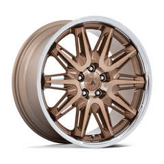 Asanti Black AB047 Imperator 22x10.5 Bronze Machined Wheel with Stainless Steel Lip