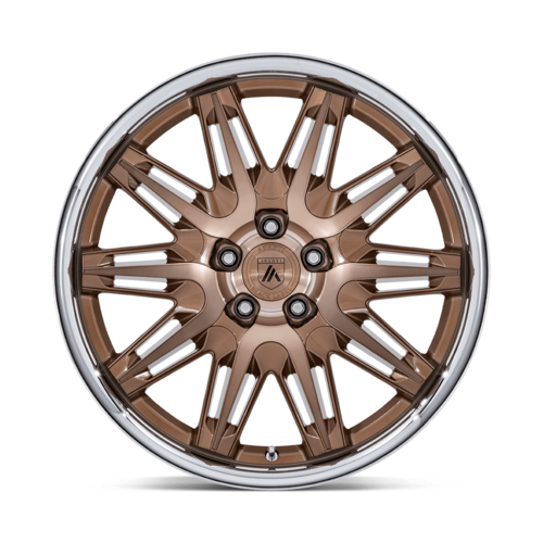 Asanti Black AB047 Imperator 22x10.5 Bronze Machined Wheel with Stainless Steel Lip