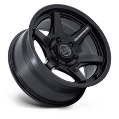 Black Rhino Hard Alloys KUMA 17x8.5 Matte Black Wheel with 6x135 Bolt Pattern and +25 Offset