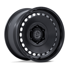 Black Rhino Hard Alloys BASIN 17x8 Matte Black Wheel with 6x130 Bolt Pattern and +32 Offset