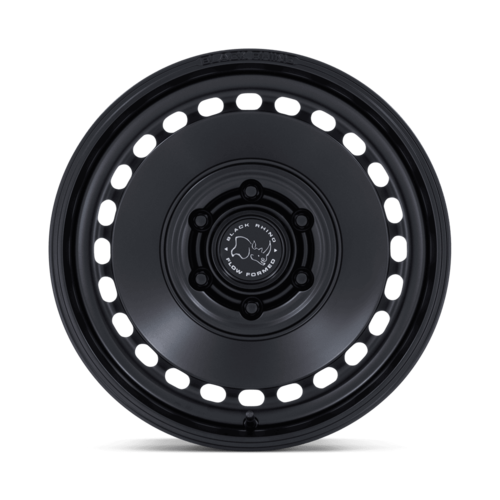 Black Rhino Hard Alloys BR036 BASIN 17x8.5 Matte Black Wheel
