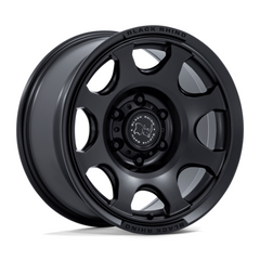 Black Rhino Hard Alloys BR037 TEMBO 17x8.5 Inch Matte Black Off-Road Wheel