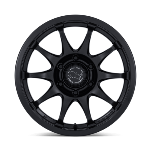 Black Rhino Hard Alloys BR038 RONIN 17x8.5 Matte Black Wheel with 6x135 Bolt Pattern and +25 Offset