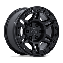Black Rhino Hard Alloys Vanguard 20x9 Matte Black Off-Road Wheel with 6x139.7 Bolt Pattern and +15 Offset