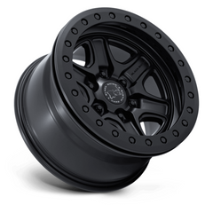 Black Rhino Hard Alloys ECHO Trail Lock 18x9 Matte Black Beadlock Wheel, 6x139.7 Bolt Pattern, +12 Offset