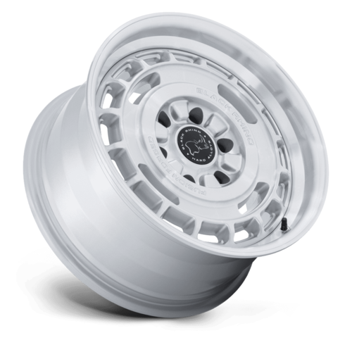 Black Rhino Hard Alloys BR600 VAGABOND 17x8.5-inch Silver Gloss Wheels with Machined Face