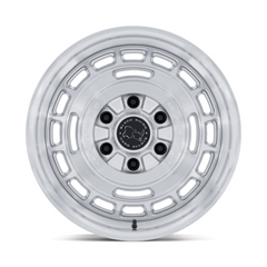 Black Rhino Hard Alloys BR600 VAGABOND 17x8.5-inch Silver Gloss Wheels with Machined Face