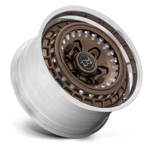 Black Rhino BR601 Bastion 17-Inch Gloss Bronze Milled Wheel, 6x130