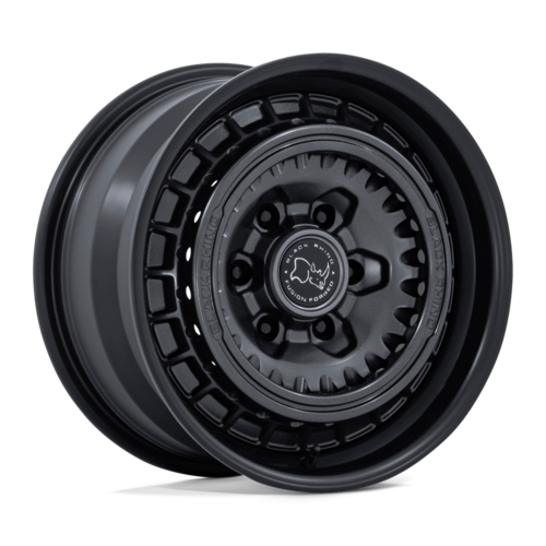 Black Rhino BR601 Bastion 17-Inch Gun Black Wheel with Matte Black Lip