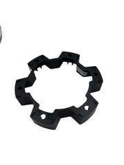 Black Rhino Hard Alloys CCBR3SPACER6M 1-Inch Wheel Spacer Kit, Matte Black, 6-Lug, 6/135 and 6/139.7