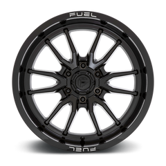 Fuel 1PC D760 CLASH Gloss Black Wheel, 20x9, 8x180 Bolt Pattern, +01 Offset