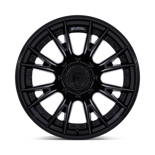Fuel 1PC FC402 Catalyst 22x12 Matte Black Wheel with Gloss Black Lip, 8x170