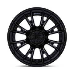 Fuel 1PC FC402 Catalyst 22x12 Matte Black Wheel with Gloss Black Lip, 8x170