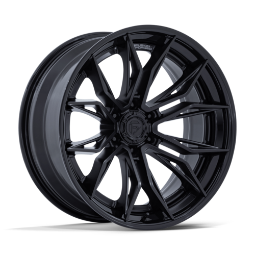 Fuel 1PC FC404 Mutiny 20x9 Matte Black Wheel with Gloss Black Lip