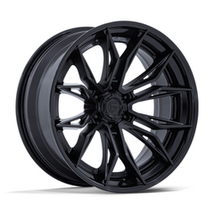 Fuel 1PC FC404 Mutiny 20x9 Matte Black Wheel with Gloss Black Lip