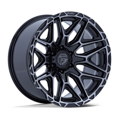 Fuel 1PC FC885 Injector 20x9 with 8x165.1 Bolt Pattern in Gloss Black with Machined Dark Tint Face