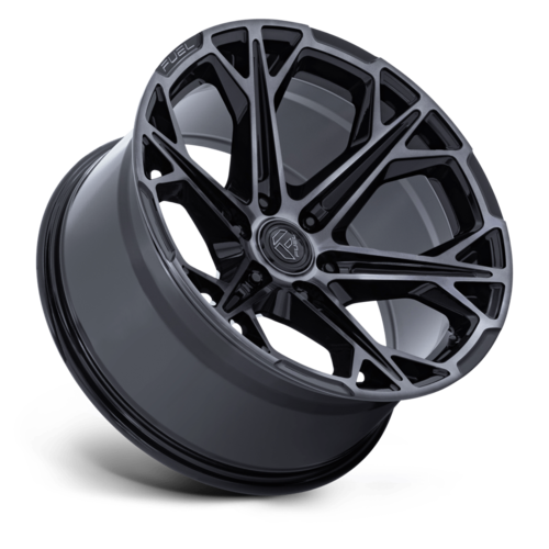 Fuel 1PC Hammerhead 20x9 Inch Off-Road Wheel in Gloss Black Dark Tinted Clear